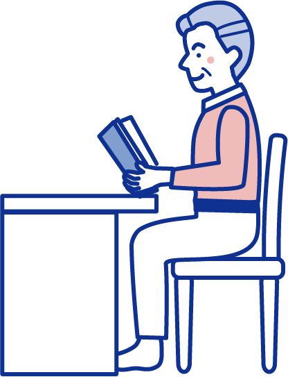 テーブルと椅子にする