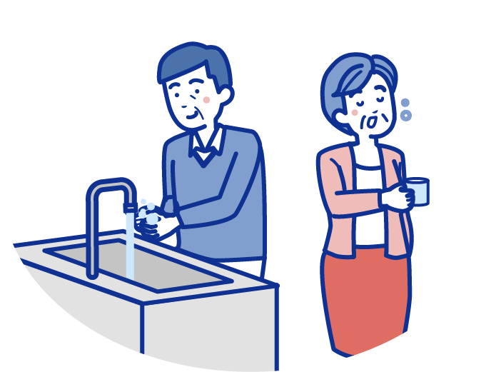 手洗い、うがい