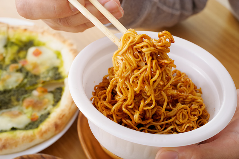 インスタント麺の写真