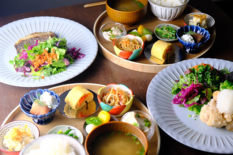 野菜の多い和食