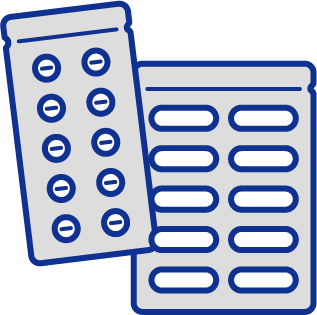 内服薬のイラスト