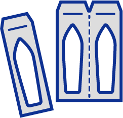 坐薬のイラスト
