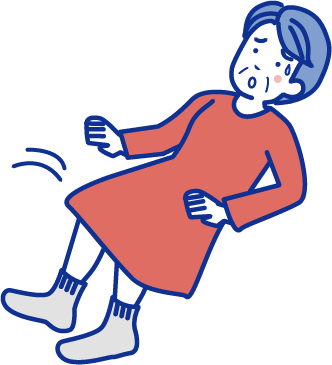 体のバランスが悪くなる